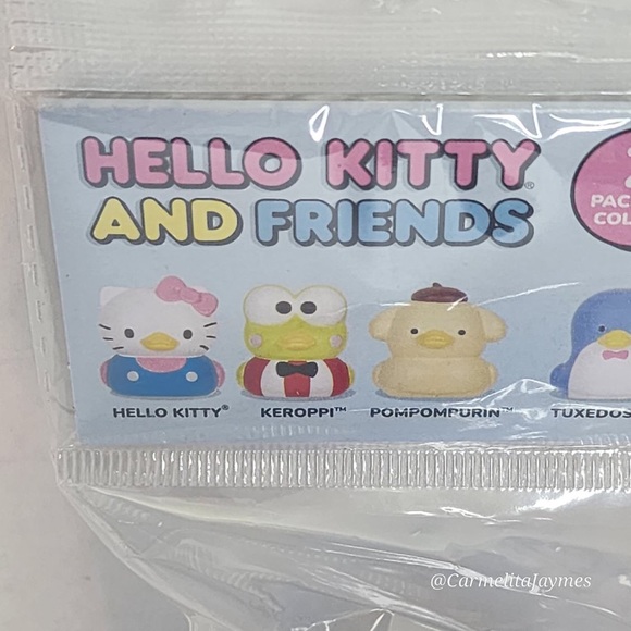 HELLO KITTY 🐱 AND FRIENDS Sanrio Rubber Ducks Set of 3 NIP - Picture 6 of 7